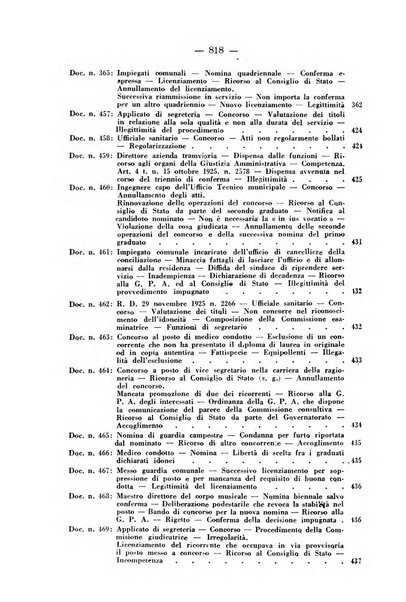 Rivista di diritto pubblico e della pubblica amministrazione in Italia. La giustizia amministrativa raccolta completa di giurisprudenza amministrativa esposta sistematicamente