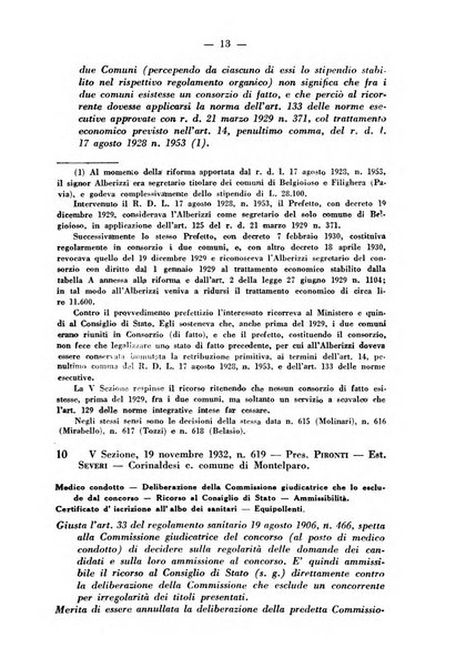 Rivista di diritto pubblico e della pubblica amministrazione in Italia. La giustizia amministrativa raccolta completa di giurisprudenza amministrativa esposta sistematicamente