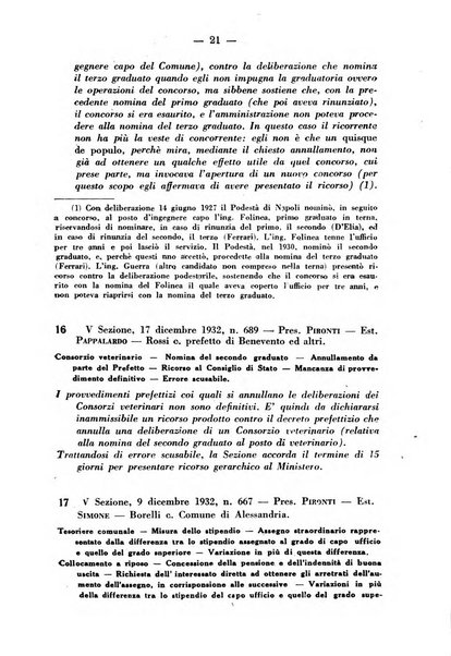 Rivista di diritto pubblico e della pubblica amministrazione in Italia. La giustizia amministrativa raccolta completa di giurisprudenza amministrativa esposta sistematicamente