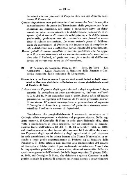 Rivista di diritto pubblico e della pubblica amministrazione in Italia. La giustizia amministrativa raccolta completa di giurisprudenza amministrativa esposta sistematicamente