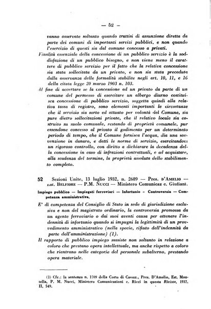 Rivista di diritto pubblico e della pubblica amministrazione in Italia. La giustizia amministrativa raccolta completa di giurisprudenza amministrativa esposta sistematicamente