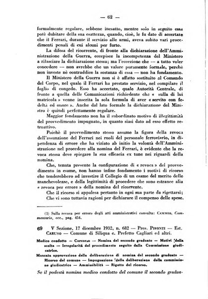 Rivista di diritto pubblico e della pubblica amministrazione in Italia. La giustizia amministrativa raccolta completa di giurisprudenza amministrativa esposta sistematicamente