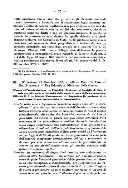 Rivista di diritto pubblico e della pubblica amministrazione in Italia. La giustizia amministrativa raccolta completa di giurisprudenza amministrativa esposta sistematicamente