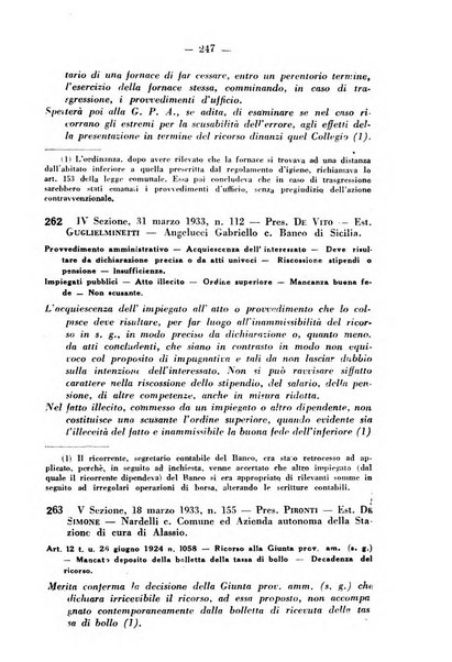 Rivista di diritto pubblico e della pubblica amministrazione in Italia. La giustizia amministrativa raccolta completa di giurisprudenza amministrativa esposta sistematicamente