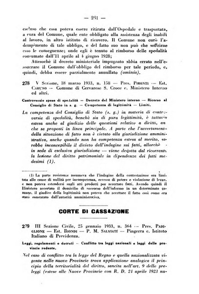 Rivista di diritto pubblico e della pubblica amministrazione in Italia. La giustizia amministrativa raccolta completa di giurisprudenza amministrativa esposta sistematicamente