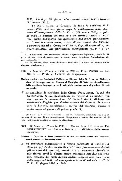 Rivista di diritto pubblico e della pubblica amministrazione in Italia. La giustizia amministrativa raccolta completa di giurisprudenza amministrativa esposta sistematicamente