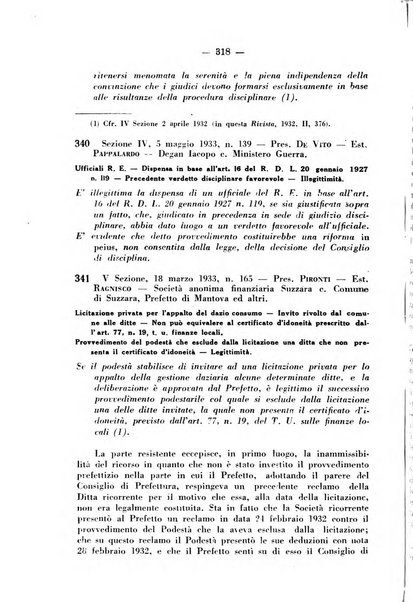 Rivista di diritto pubblico e della pubblica amministrazione in Italia. La giustizia amministrativa raccolta completa di giurisprudenza amministrativa esposta sistematicamente