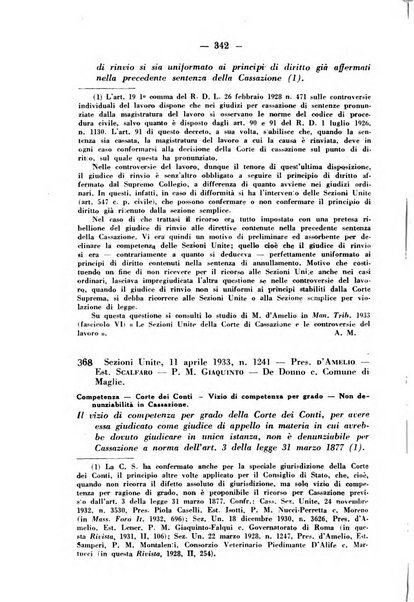 Rivista di diritto pubblico e della pubblica amministrazione in Italia. La giustizia amministrativa raccolta completa di giurisprudenza amministrativa esposta sistematicamente