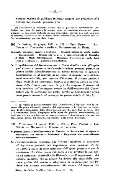 Rivista di diritto pubblico e della pubblica amministrazione in Italia. La giustizia amministrativa raccolta completa di giurisprudenza amministrativa esposta sistematicamente