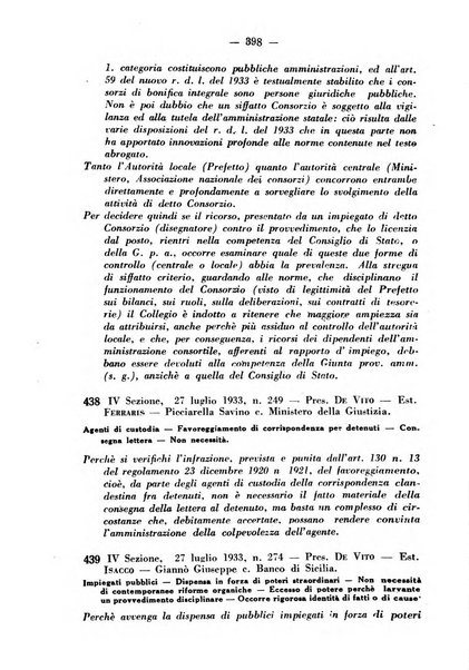 Rivista di diritto pubblico e della pubblica amministrazione in Italia. La giustizia amministrativa raccolta completa di giurisprudenza amministrativa esposta sistematicamente