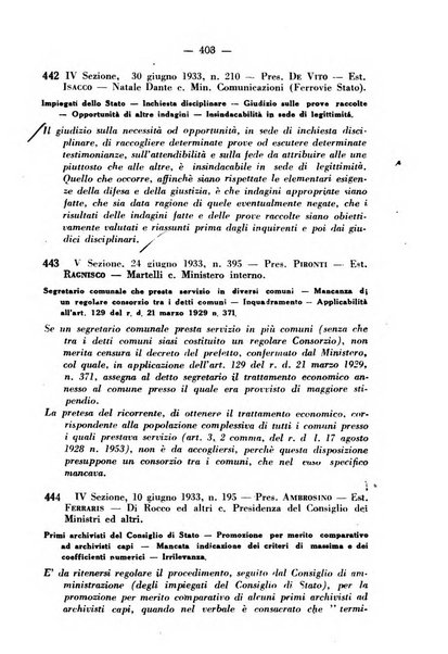 Rivista di diritto pubblico e della pubblica amministrazione in Italia. La giustizia amministrativa raccolta completa di giurisprudenza amministrativa esposta sistematicamente