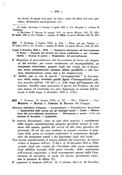 Rivista di diritto pubblico e della pubblica amministrazione in Italia. La giustizia amministrativa raccolta completa di giurisprudenza amministrativa esposta sistematicamente