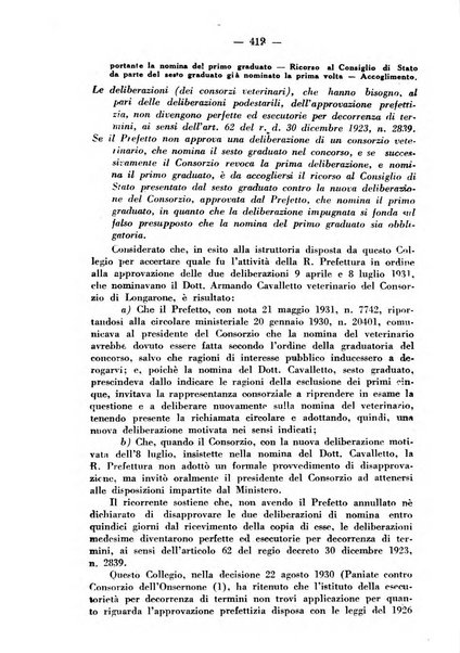 Rivista di diritto pubblico e della pubblica amministrazione in Italia. La giustizia amministrativa raccolta completa di giurisprudenza amministrativa esposta sistematicamente