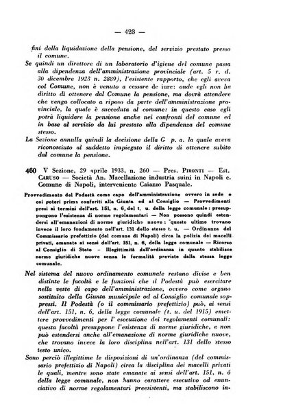 Rivista di diritto pubblico e della pubblica amministrazione in Italia. La giustizia amministrativa raccolta completa di giurisprudenza amministrativa esposta sistematicamente