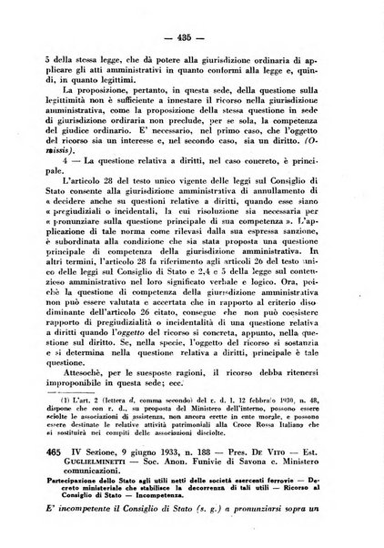 Rivista di diritto pubblico e della pubblica amministrazione in Italia. La giustizia amministrativa raccolta completa di giurisprudenza amministrativa esposta sistematicamente