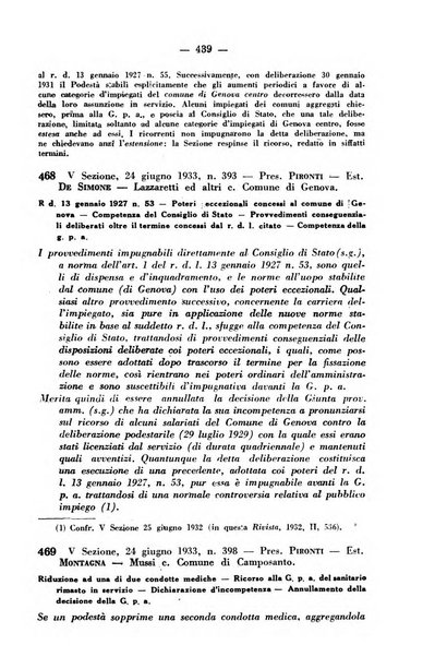 Rivista di diritto pubblico e della pubblica amministrazione in Italia. La giustizia amministrativa raccolta completa di giurisprudenza amministrativa esposta sistematicamente