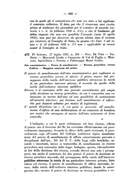 Rivista di diritto pubblico e della pubblica amministrazione in Italia. La giustizia amministrativa raccolta completa di giurisprudenza amministrativa esposta sistematicamente