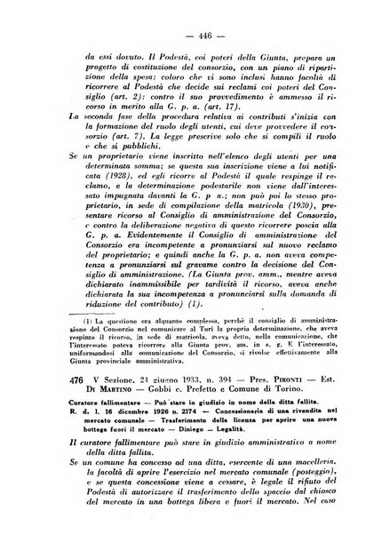 Rivista di diritto pubblico e della pubblica amministrazione in Italia. La giustizia amministrativa raccolta completa di giurisprudenza amministrativa esposta sistematicamente