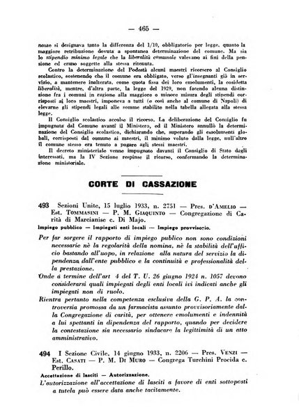 Rivista di diritto pubblico e della pubblica amministrazione in Italia. La giustizia amministrativa raccolta completa di giurisprudenza amministrativa esposta sistematicamente