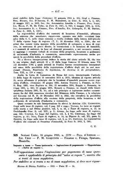 Rivista di diritto pubblico e della pubblica amministrazione in Italia. La giustizia amministrativa raccolta completa di giurisprudenza amministrativa esposta sistematicamente