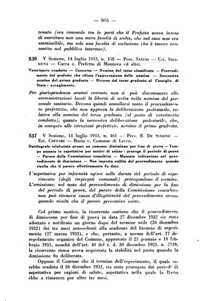 Rivista di diritto pubblico e della pubblica amministrazione in Italia. La giustizia amministrativa raccolta completa di giurisprudenza amministrativa esposta sistematicamente