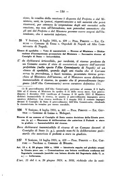 Rivista di diritto pubblico e della pubblica amministrazione in Italia. La giustizia amministrativa raccolta completa di giurisprudenza amministrativa esposta sistematicamente