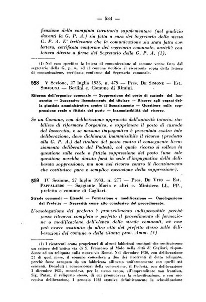 Rivista di diritto pubblico e della pubblica amministrazione in Italia. La giustizia amministrativa raccolta completa di giurisprudenza amministrativa esposta sistematicamente