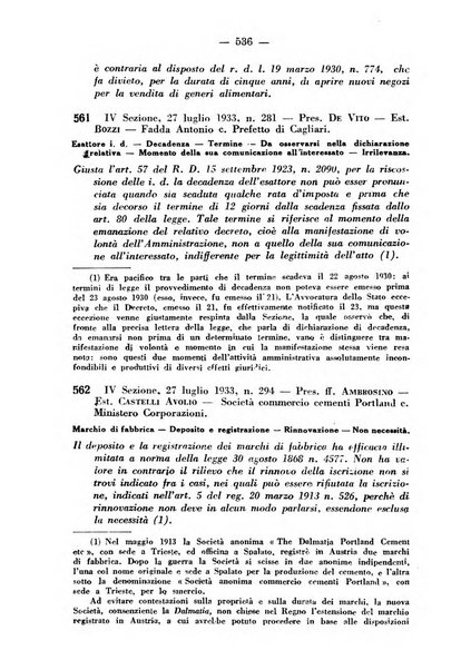 Rivista di diritto pubblico e della pubblica amministrazione in Italia. La giustizia amministrativa raccolta completa di giurisprudenza amministrativa esposta sistematicamente