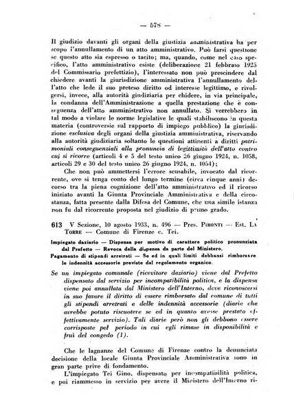 Rivista di diritto pubblico e della pubblica amministrazione in Italia. La giustizia amministrativa raccolta completa di giurisprudenza amministrativa esposta sistematicamente