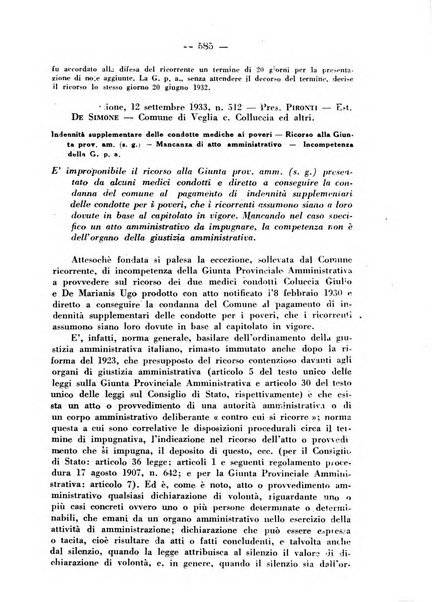 Rivista di diritto pubblico e della pubblica amministrazione in Italia. La giustizia amministrativa raccolta completa di giurisprudenza amministrativa esposta sistematicamente