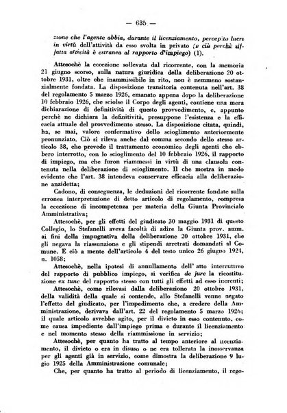 Rivista di diritto pubblico e della pubblica amministrazione in Italia. La giustizia amministrativa raccolta completa di giurisprudenza amministrativa esposta sistematicamente