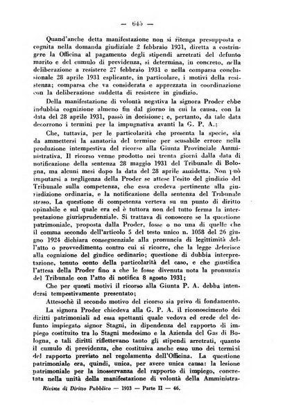 Rivista di diritto pubblico e della pubblica amministrazione in Italia. La giustizia amministrativa raccolta completa di giurisprudenza amministrativa esposta sistematicamente