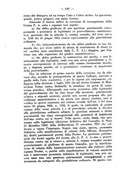 Rivista di diritto pubblico e della pubblica amministrazione in Italia. La giustizia amministrativa raccolta completa di giurisprudenza amministrativa esposta sistematicamente