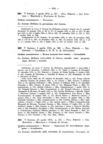 Rivista di diritto pubblico e della pubblica amministrazione in Italia. La giustizia amministrativa raccolta completa di giurisprudenza amministrativa esposta sistematicamente