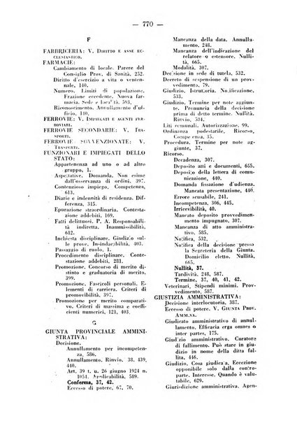 Rivista di diritto pubblico e della pubblica amministrazione in Italia. La giustizia amministrativa raccolta completa di giurisprudenza amministrativa esposta sistematicamente