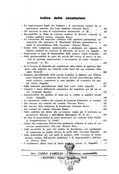 Rivista di diritto pubblico e della pubblica amministrazione in Italia. La giustizia amministrativa raccolta completa di giurisprudenza amministrativa esposta sistematicamente