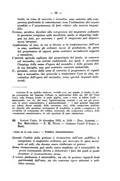 Rivista di diritto pubblico e della pubblica amministrazione in Italia. La giustizia amministrativa raccolta completa di giurisprudenza amministrativa esposta sistematicamente