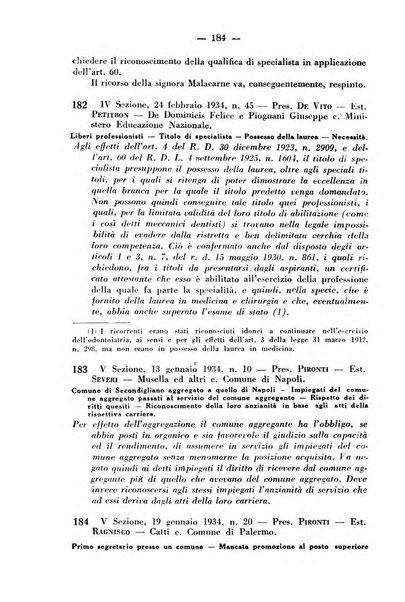 Rivista di diritto pubblico e della pubblica amministrazione in Italia. La giustizia amministrativa raccolta completa di giurisprudenza amministrativa esposta sistematicamente