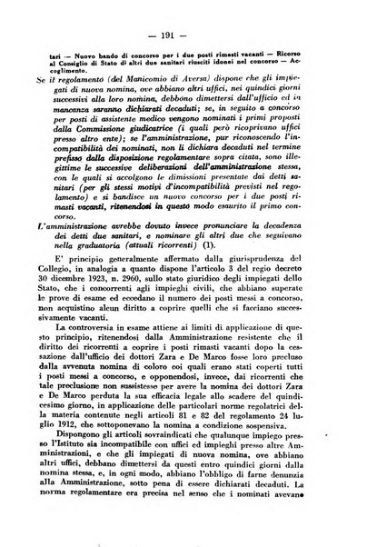 Rivista di diritto pubblico e della pubblica amministrazione in Italia. La giustizia amministrativa raccolta completa di giurisprudenza amministrativa esposta sistematicamente