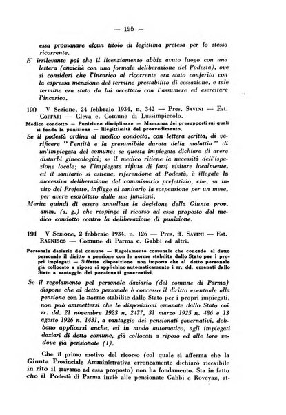 Rivista di diritto pubblico e della pubblica amministrazione in Italia. La giustizia amministrativa raccolta completa di giurisprudenza amministrativa esposta sistematicamente