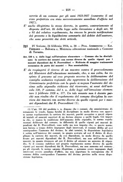 Rivista di diritto pubblico e della pubblica amministrazione in Italia. La giustizia amministrativa raccolta completa di giurisprudenza amministrativa esposta sistematicamente