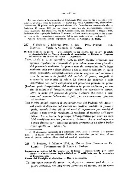 Rivista di diritto pubblico e della pubblica amministrazione in Italia. La giustizia amministrativa raccolta completa di giurisprudenza amministrativa esposta sistematicamente