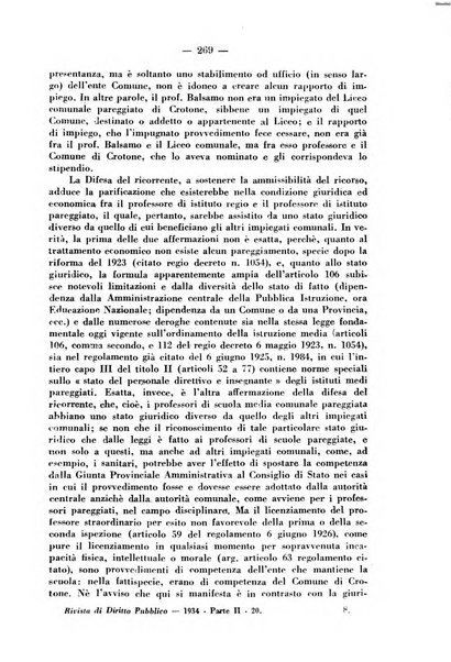 Rivista di diritto pubblico e della pubblica amministrazione in Italia. La giustizia amministrativa raccolta completa di giurisprudenza amministrativa esposta sistematicamente