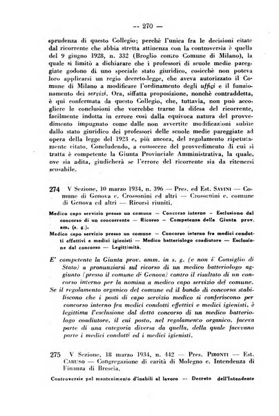 Rivista di diritto pubblico e della pubblica amministrazione in Italia. La giustizia amministrativa raccolta completa di giurisprudenza amministrativa esposta sistematicamente