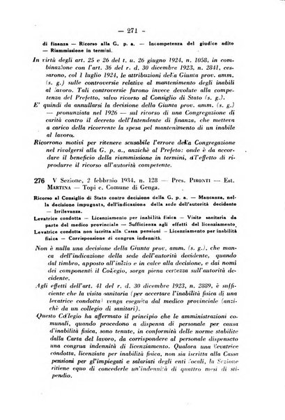 Rivista di diritto pubblico e della pubblica amministrazione in Italia. La giustizia amministrativa raccolta completa di giurisprudenza amministrativa esposta sistematicamente