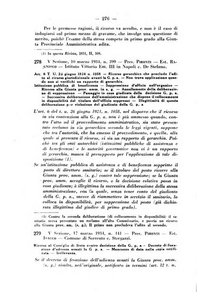 Rivista di diritto pubblico e della pubblica amministrazione in Italia. La giustizia amministrativa raccolta completa di giurisprudenza amministrativa esposta sistematicamente