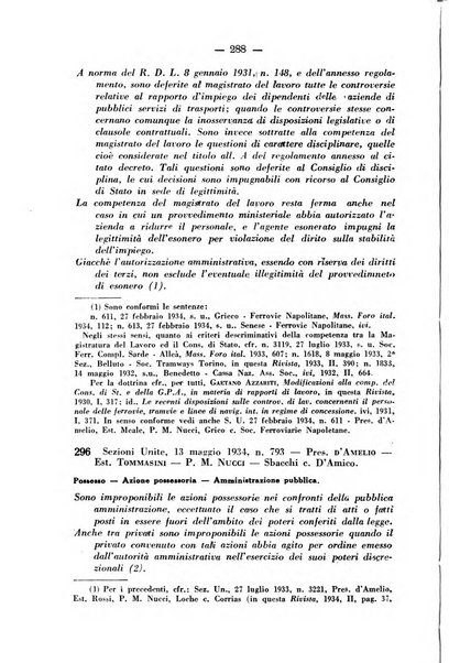 Rivista di diritto pubblico e della pubblica amministrazione in Italia. La giustizia amministrativa raccolta completa di giurisprudenza amministrativa esposta sistematicamente