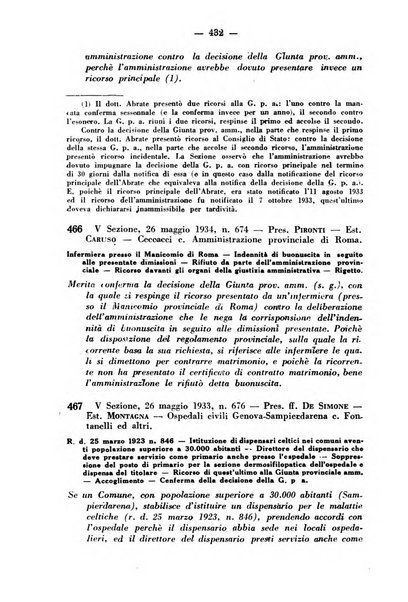 Rivista di diritto pubblico e della pubblica amministrazione in Italia. La giustizia amministrativa raccolta completa di giurisprudenza amministrativa esposta sistematicamente