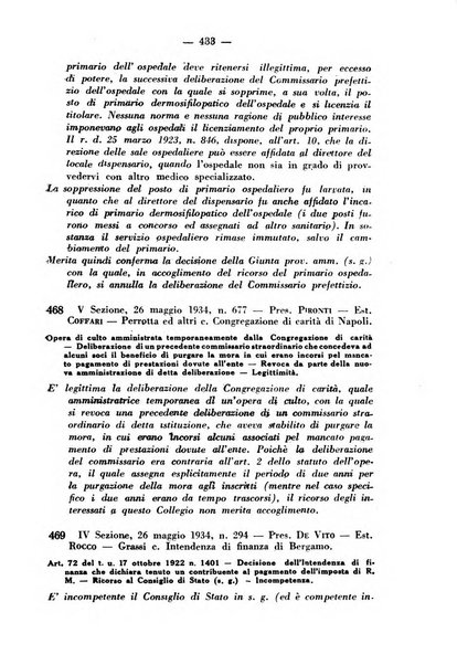 Rivista di diritto pubblico e della pubblica amministrazione in Italia. La giustizia amministrativa raccolta completa di giurisprudenza amministrativa esposta sistematicamente