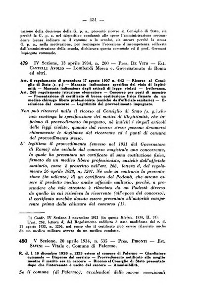 Rivista di diritto pubblico e della pubblica amministrazione in Italia. La giustizia amministrativa raccolta completa di giurisprudenza amministrativa esposta sistematicamente